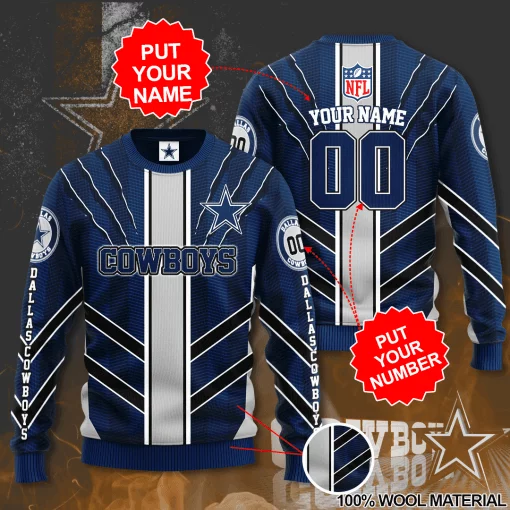 Customize Your Name Dallas Cowboys CH28