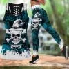 Philadelphia Eagles Women's Criss Cross Tank Top & Legging IR73