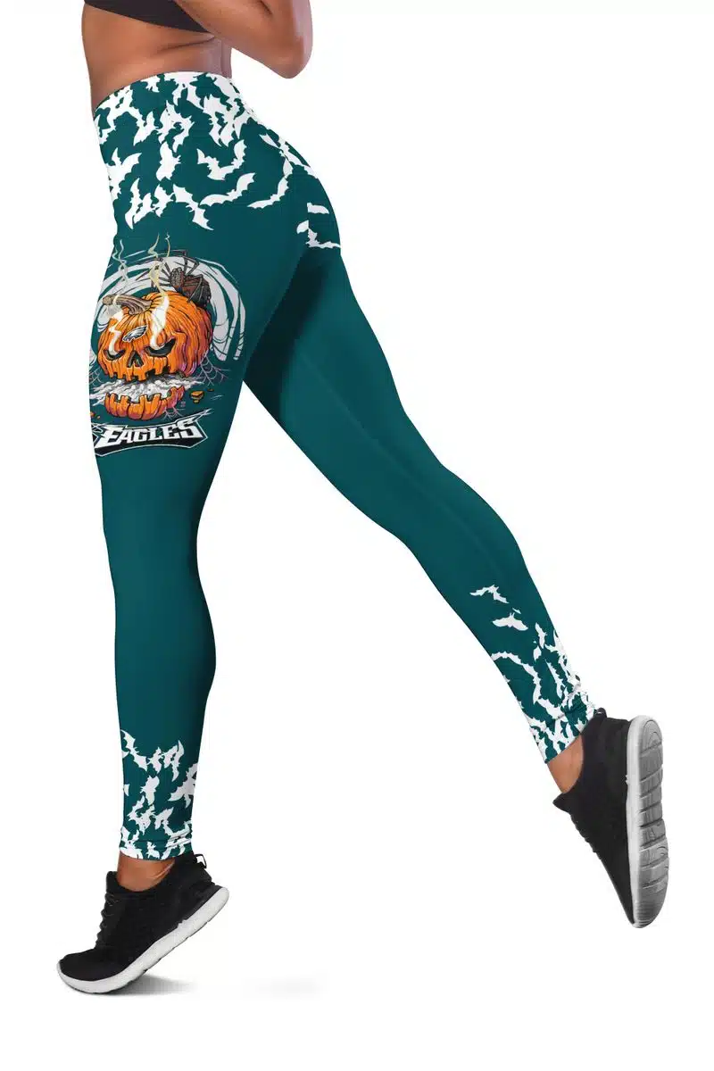 Philadelphia Eagles Women's Criss Cross Tank Top & Legging UD97 - Image 3