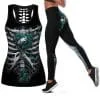 Philadelphia Eagles Women's Criss Cross Tank Top & Legging EJ71