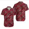 Combo Atlanta Falcons Button-Up Shirt & Men Shorts YE28