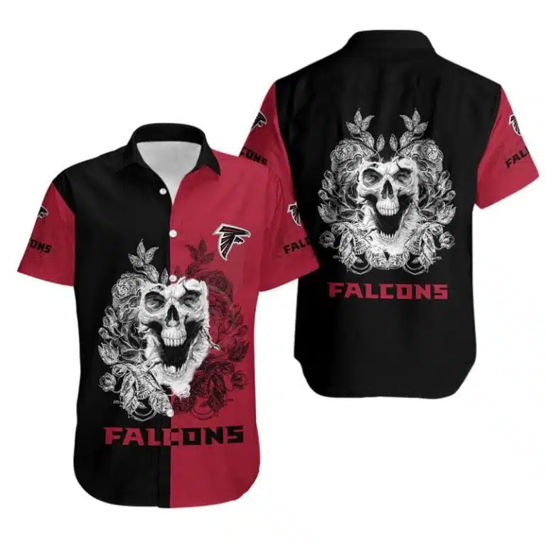 Atlanta Falcons Button-Up Shirt KT10