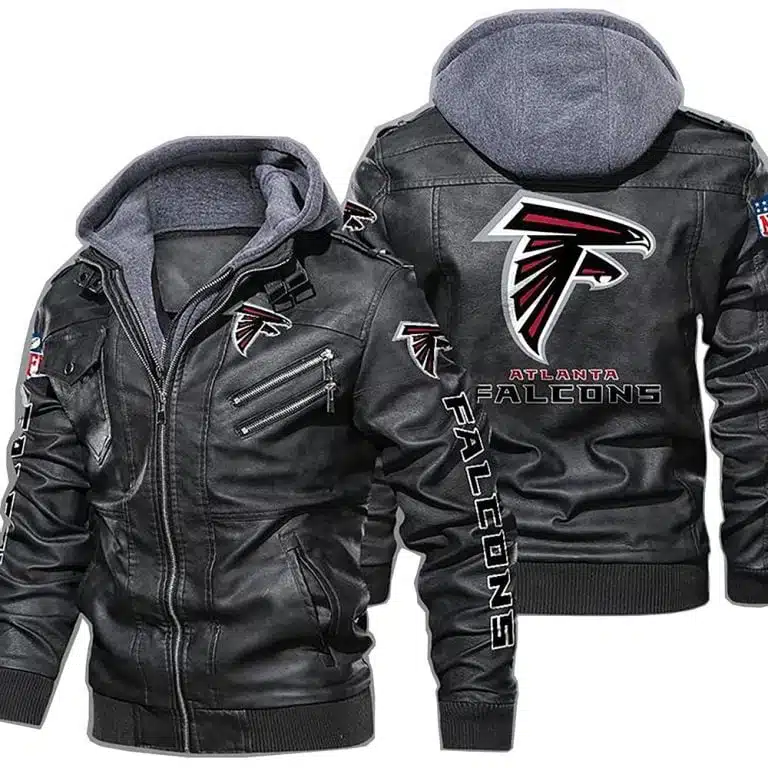 Atlanta Falcons Leather Jacket KF33