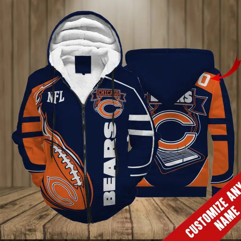 Chicago Bears Fleece Hoodie EL13