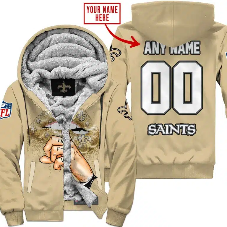 Shut The Fck Up | New Orleans Saints | Custom Your Name - Image 2
