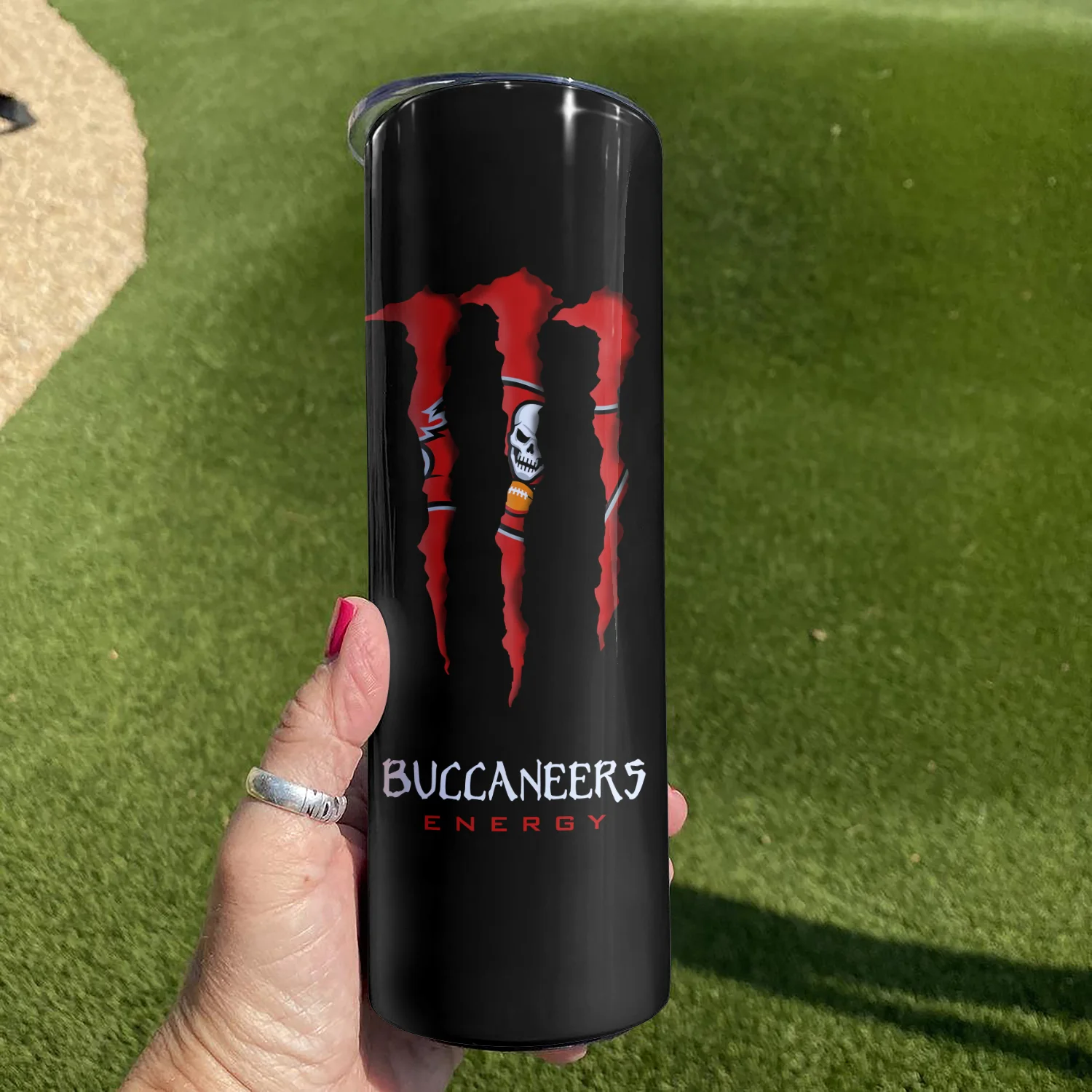 ΝFL30-Limited Edition Tampa Bay Buccaneers Skinny Tumbler Cup 20oz & 30oz - Image 3