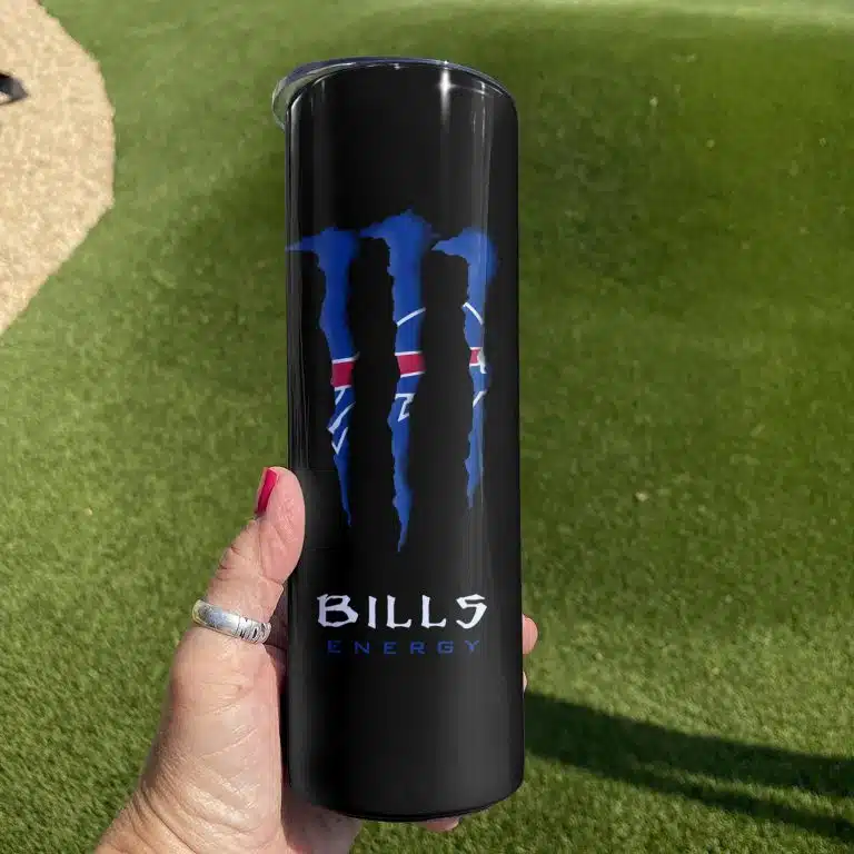 Limited Bills Skinny Tumbler Cup 20oz & 30oz - Image 3