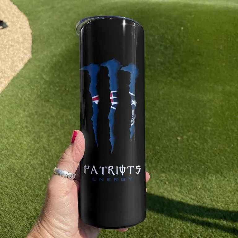 ΝFL19-Limited Edition New England Patriots Skinny Tumbler Cup 20oz & 30oz - Image 3
