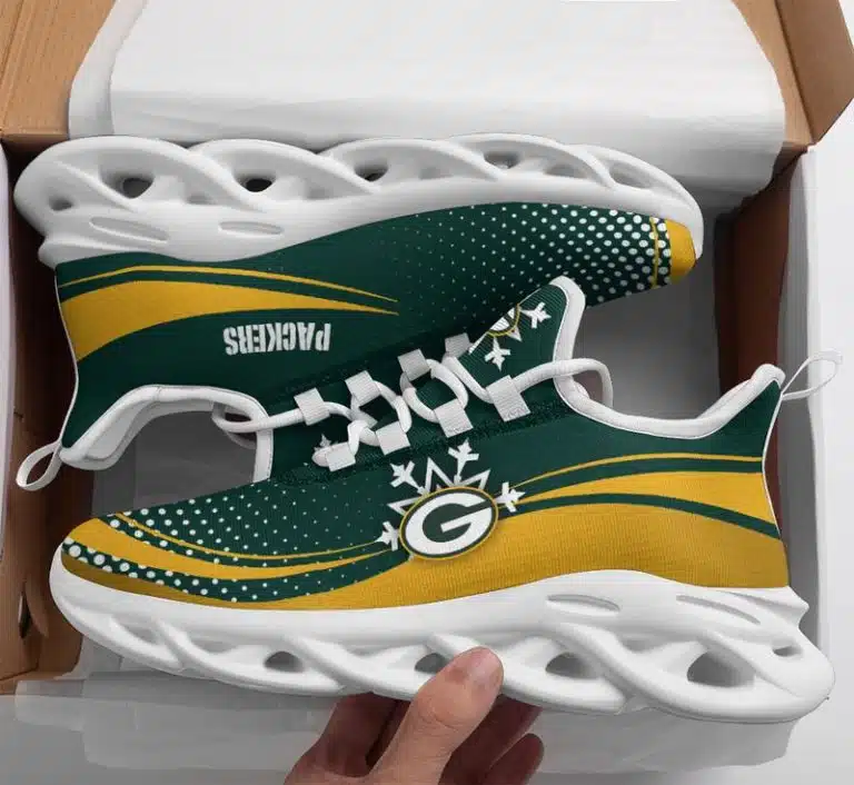 Green Bay Packers Clunky Sneakers QP86 - Image 2