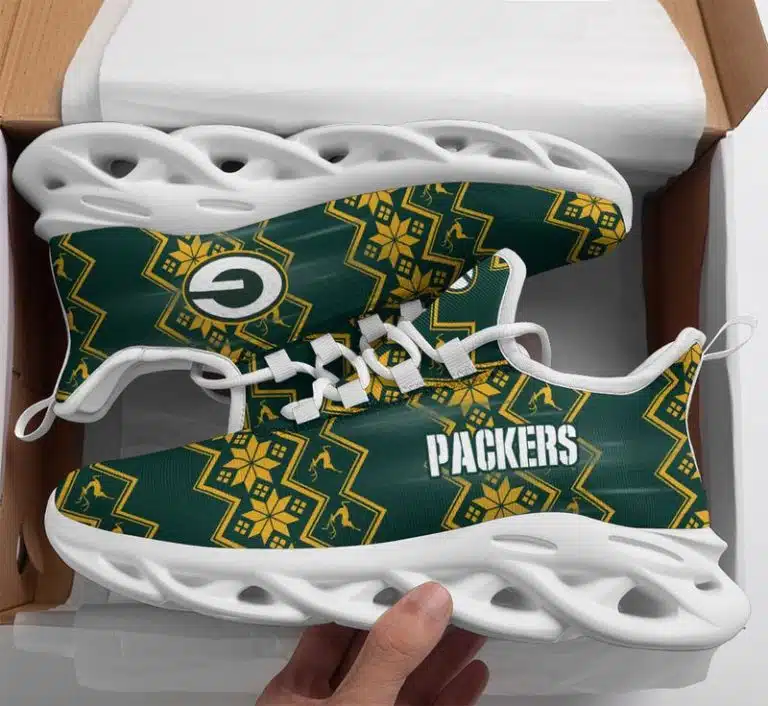Green Bay Packers Clunky Sneakers LQ67 - Image 2