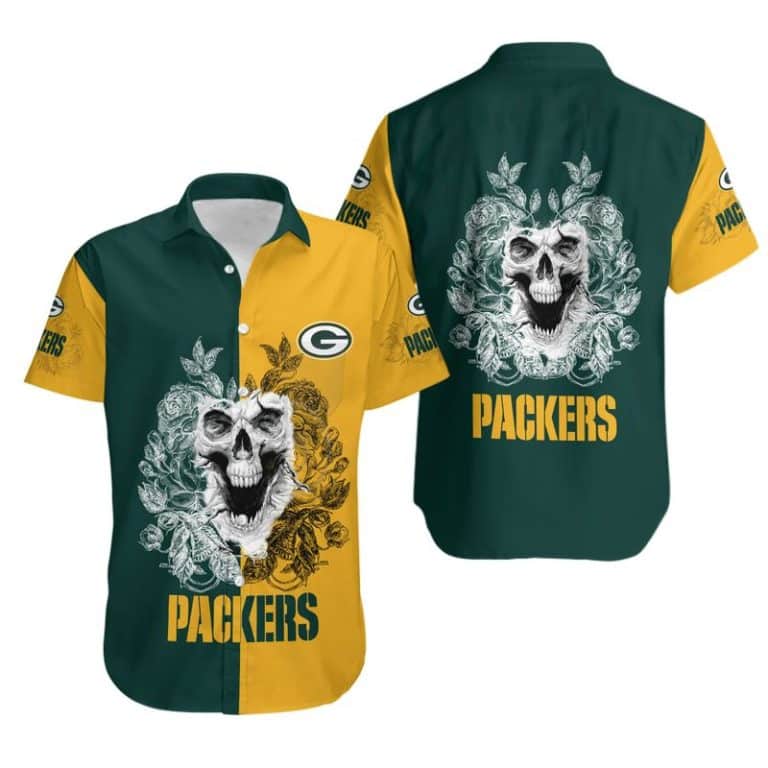 Green Bay Packers Button-Up Shirt IE75