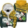 Green Bay Packers Fleece Hoodie TQ82