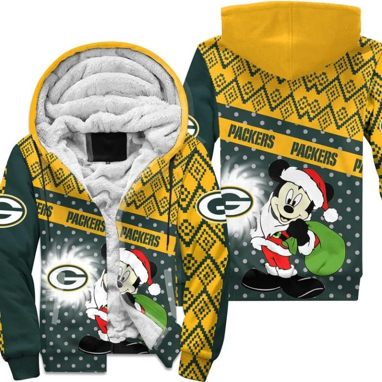 Green Bay Packers Fleece Hoodie TQ82