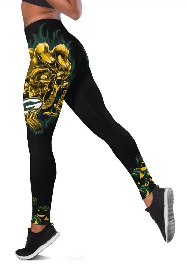 Green Bay Packers Women's Hollow Out Tank Top + Legging ET71 - Image 3