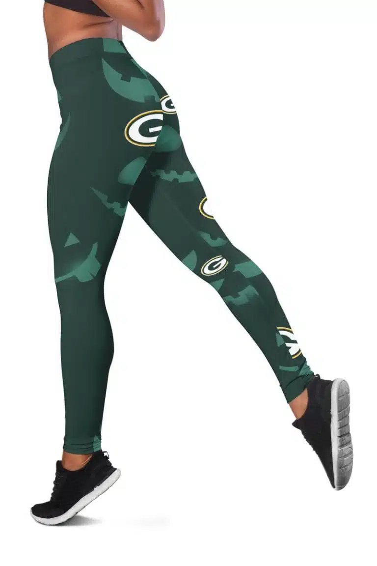 Green Bay Packers Women's Hollow Out Tank Top + Legging WT75 - Image 3