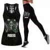 Green Bay Packers Women's Hollow Out Tank Top + Legging JT64