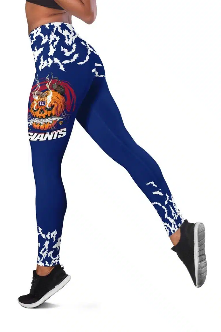 New York Giants Women's Hollow Out Tank Top + Legging LE86 - Image 3