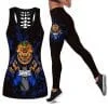 New York Giants Women's Hollow Out Tank Top + Legging PR67