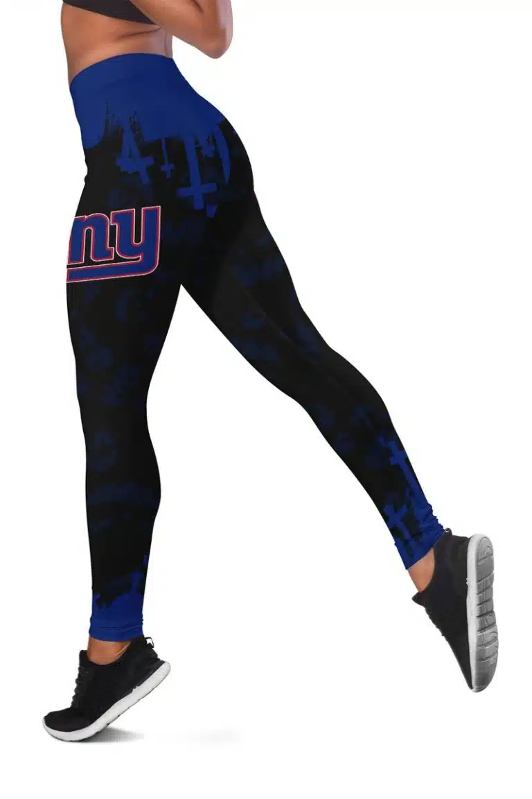 New York Giants Women's Hollow Out Tank Top + Legging IY76 - Image 3