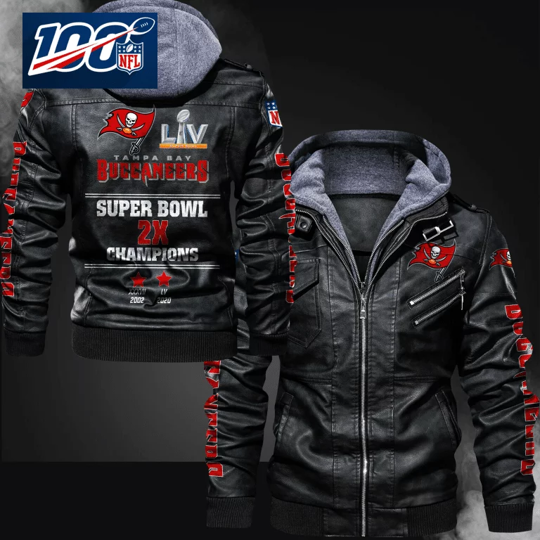 Tampa Bay Buccaneers Leather Jacket WH17