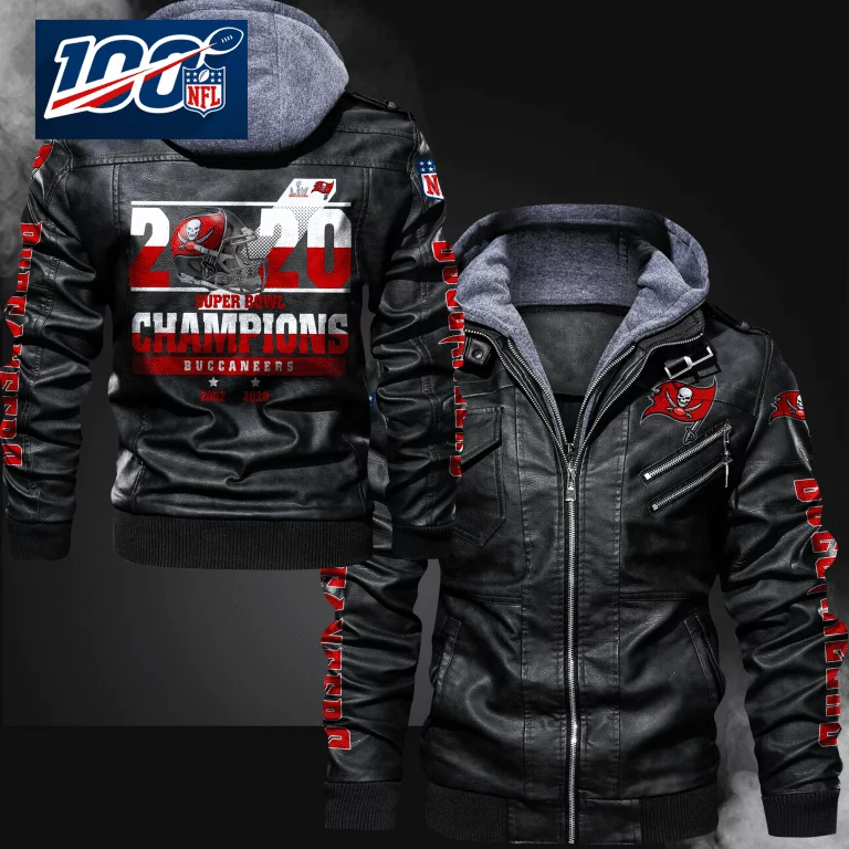 Tampa Bay Buccaneers Leather Jacket LG39