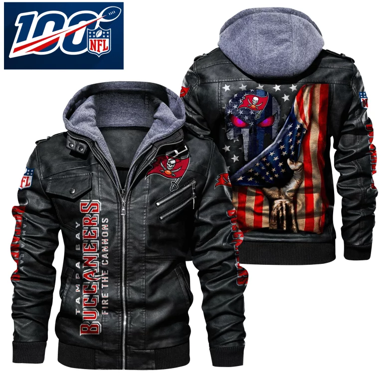 Tampa Bay Buccaneers Leather Jacket RK67