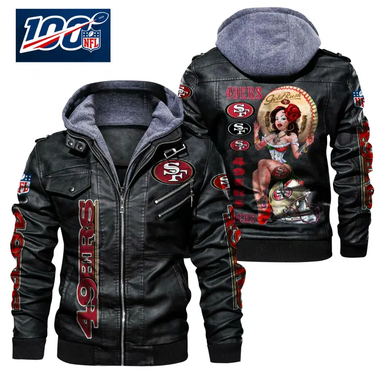 San Francisco 49ers Leather Jacket EU71