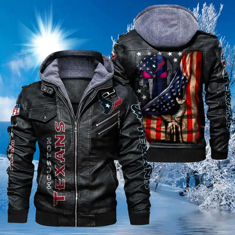 Houston Texans Leather Jacket FH57