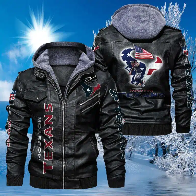 Houston Texans Leather Jacket KG93