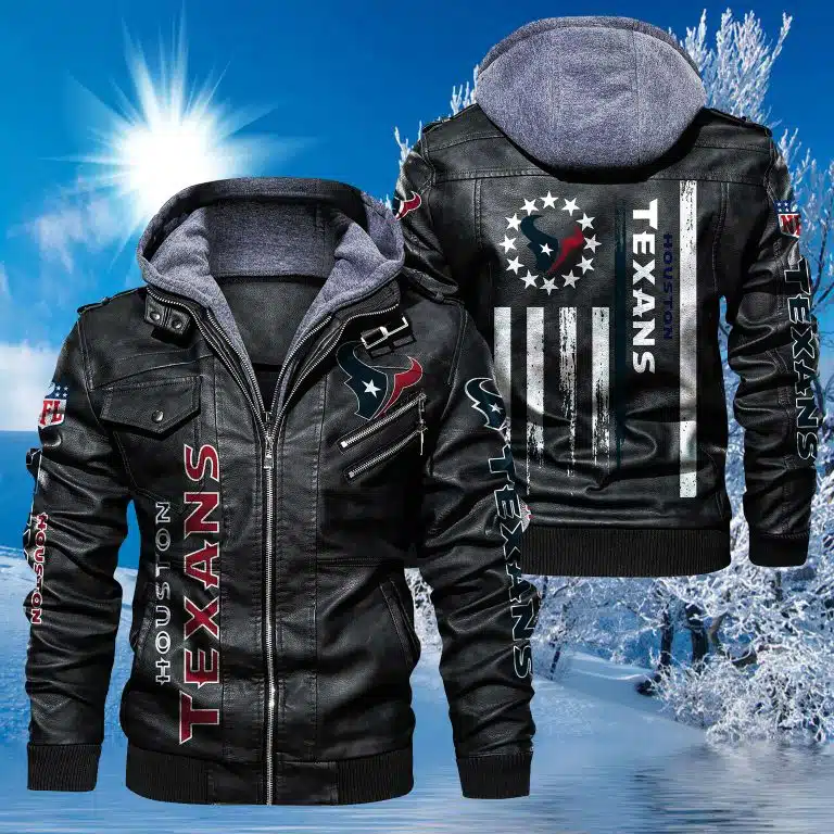 Houston Texans Leather Jacket BR13