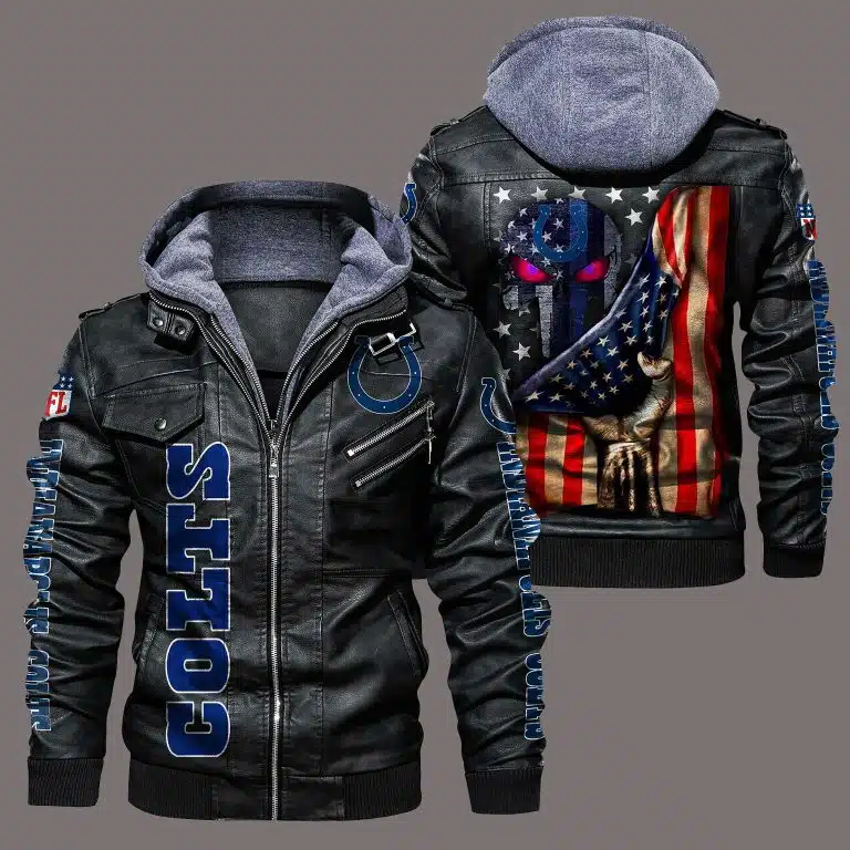Indianapolis Colts Leather Jacket UY41