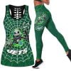 New York Jets Women's Hollow Out Tank Top & Legging TW57