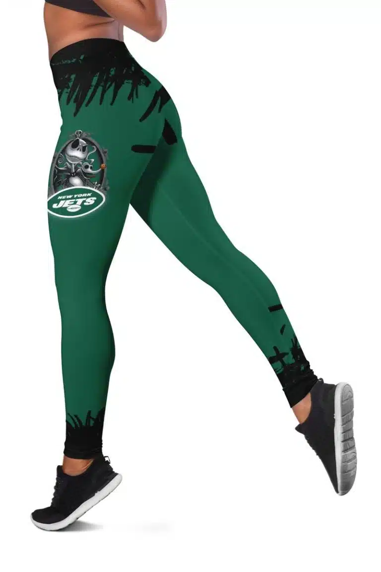New York Jets Women's Hollow Out Tank Top & Legging IT13 - Image 3