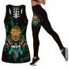 New York Jets Women's Hollow Out Tank Top & Legging KP12