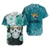 Jacksonville Jaguars Button-Up Shirt YR69