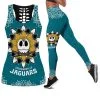 Jacksonville Jaguars Women's Criss Cross Tank Top & Legging OF85