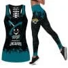 Jacksonville Jaguars Women's Criss Cross Tank Top & Legging FN71