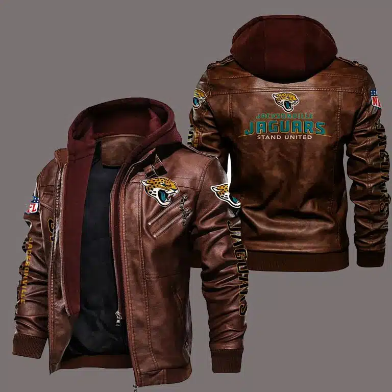 Jacksonville Jaguars Leather Jacket JE71 - Image 2