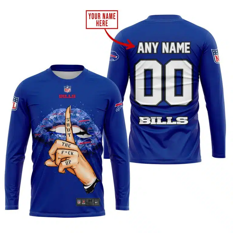 Shut The Fck Up | Buffalo Bills | Custom Your Name - Image 3