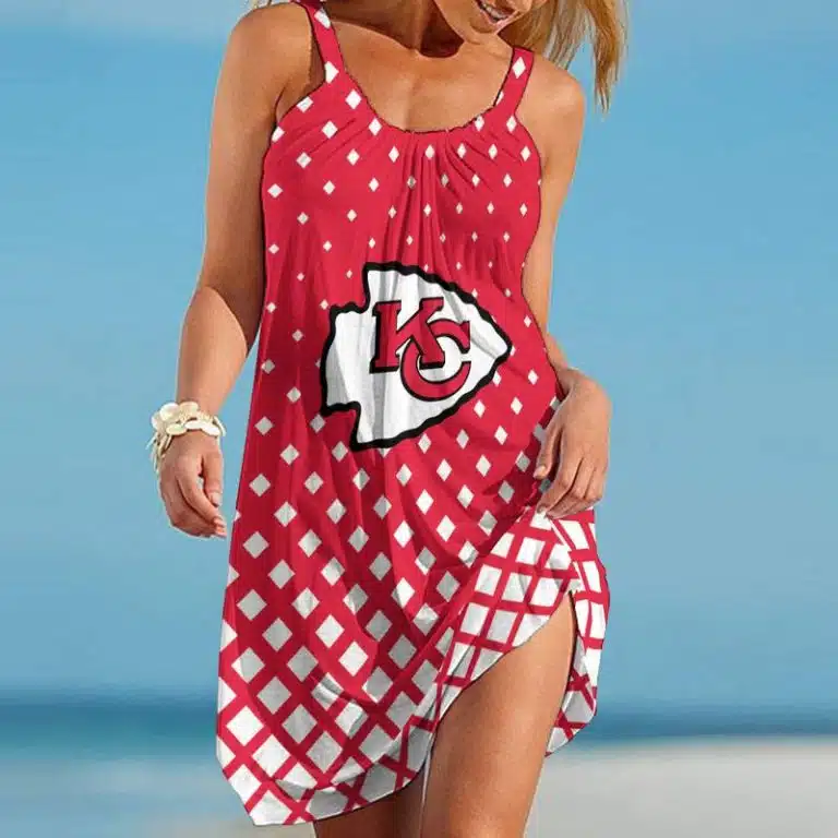 Kansas City Chiefs Beach Dress Summer ND28
