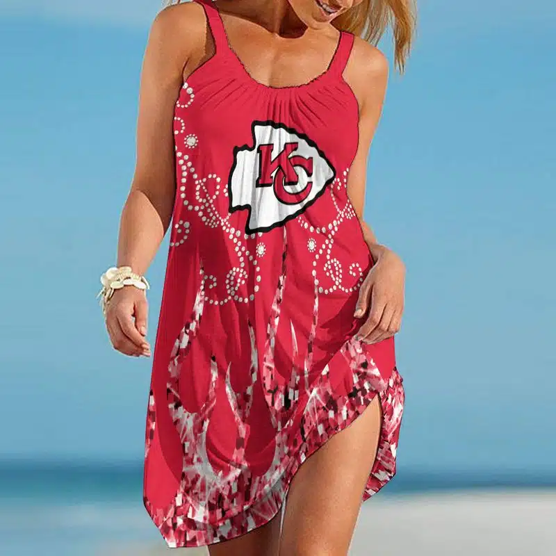 Kansas City Chiefs Beach Dress Summer SH17