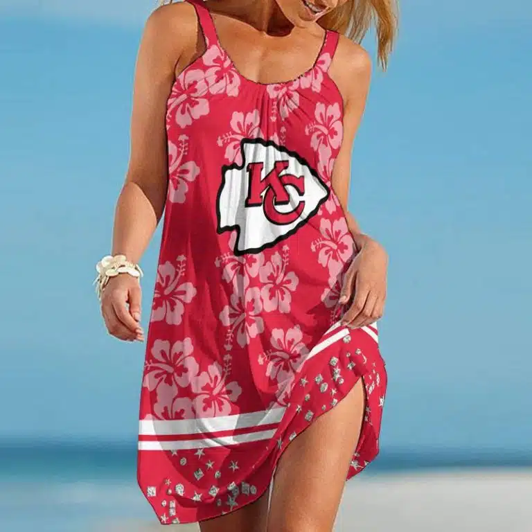 Kansas City Chiefs Beach Dress Summer VT69