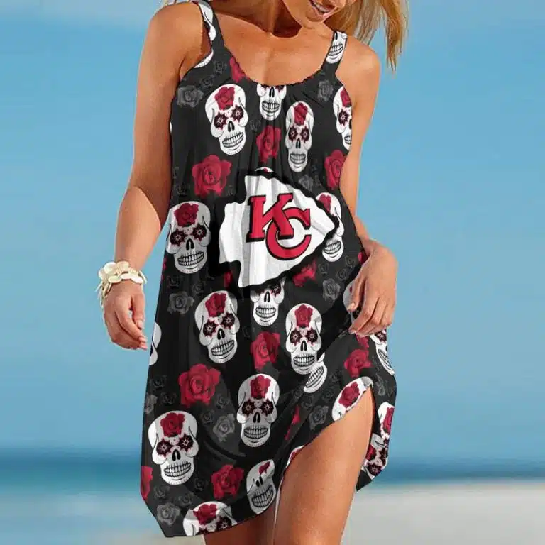 Kansas City Chiefs Beach Dress Summer AG16