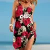 Kansas City Chiefs Beach Dress Summer WT41