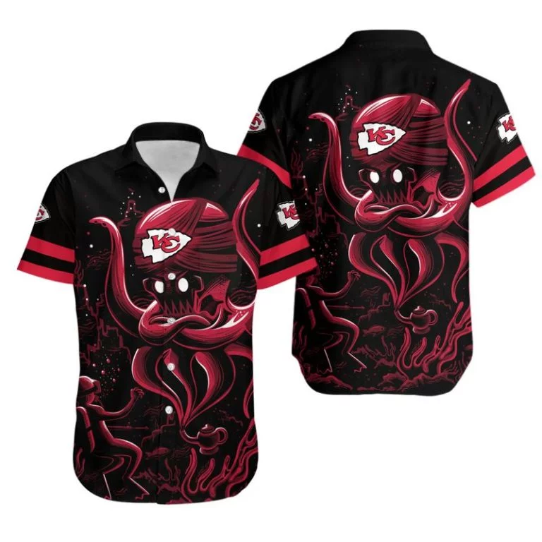 Kansas City Chiefs Button-Up Shirt KY27