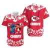 Combo Kansas City Chiefs Button-Up Shirt & Men Shorts ER71