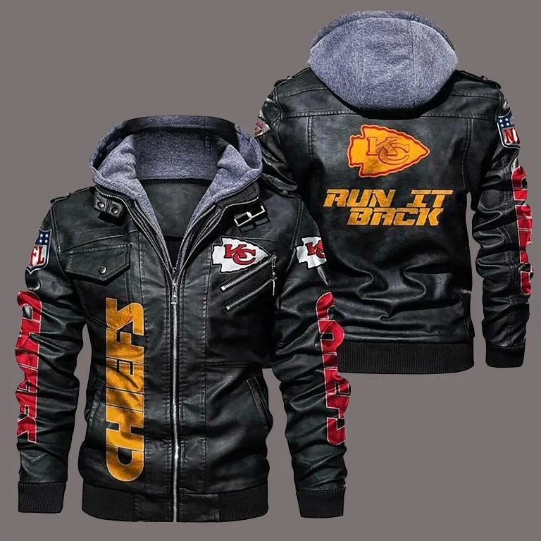 Kansas City Chiefs Leather Jacket KE81