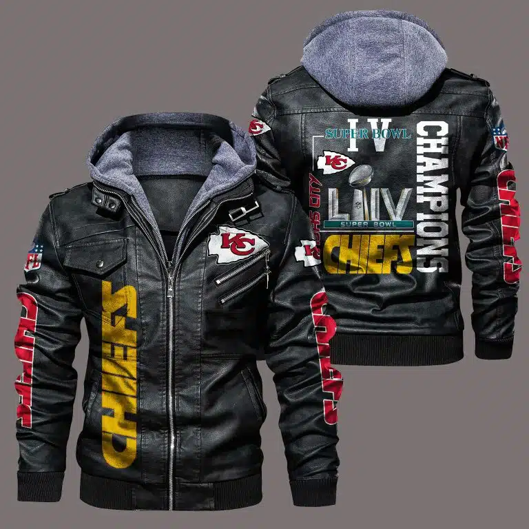 Kansas City Chiefs Leather Jacket KF71