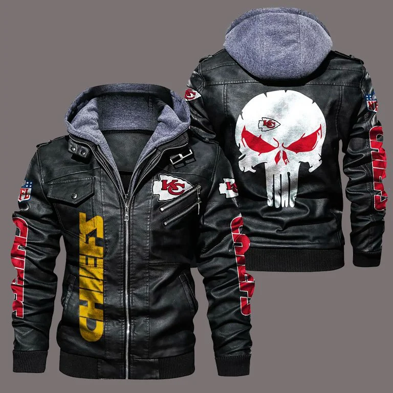Kansas City Chiefs Leather Jacket KY23