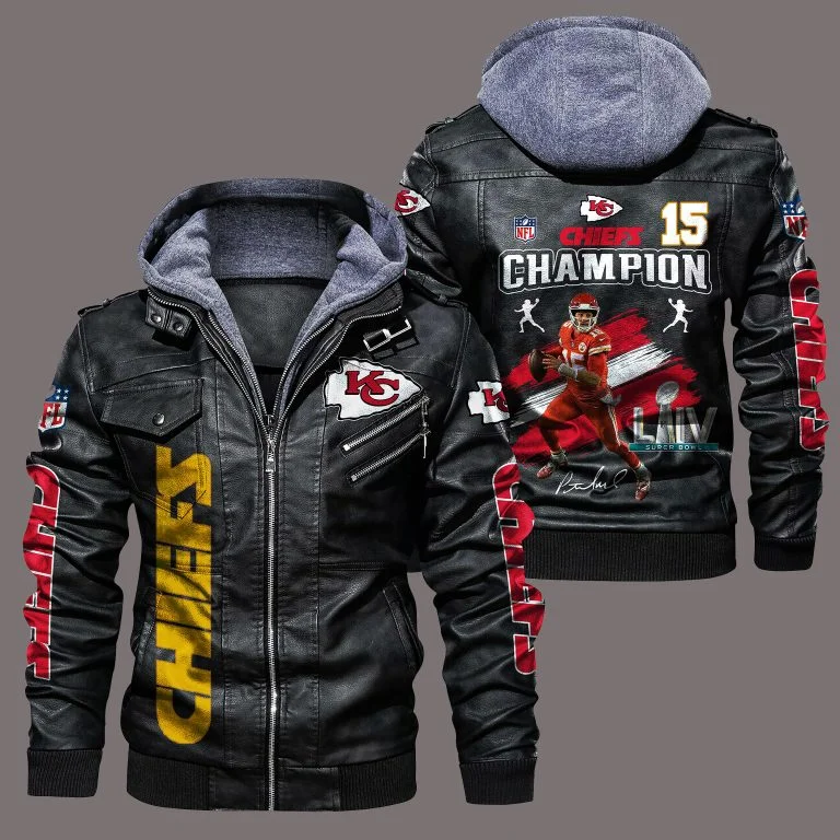 Kansas City Chiefs Leather Jacket ET51